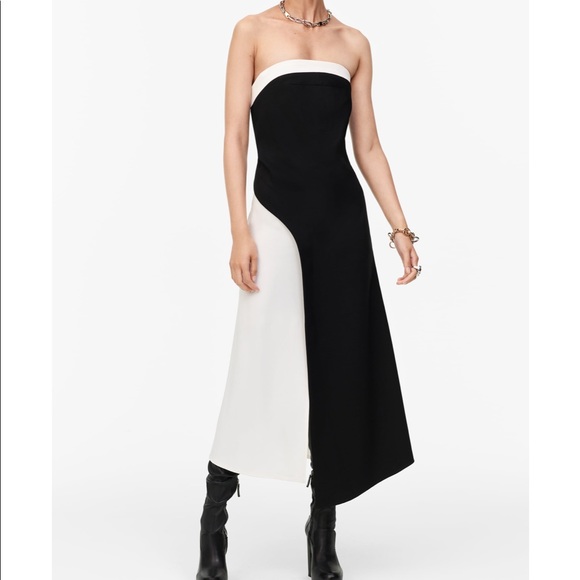 ZARA NWT limited edition wool blend dress size S - Picture 3 of 6